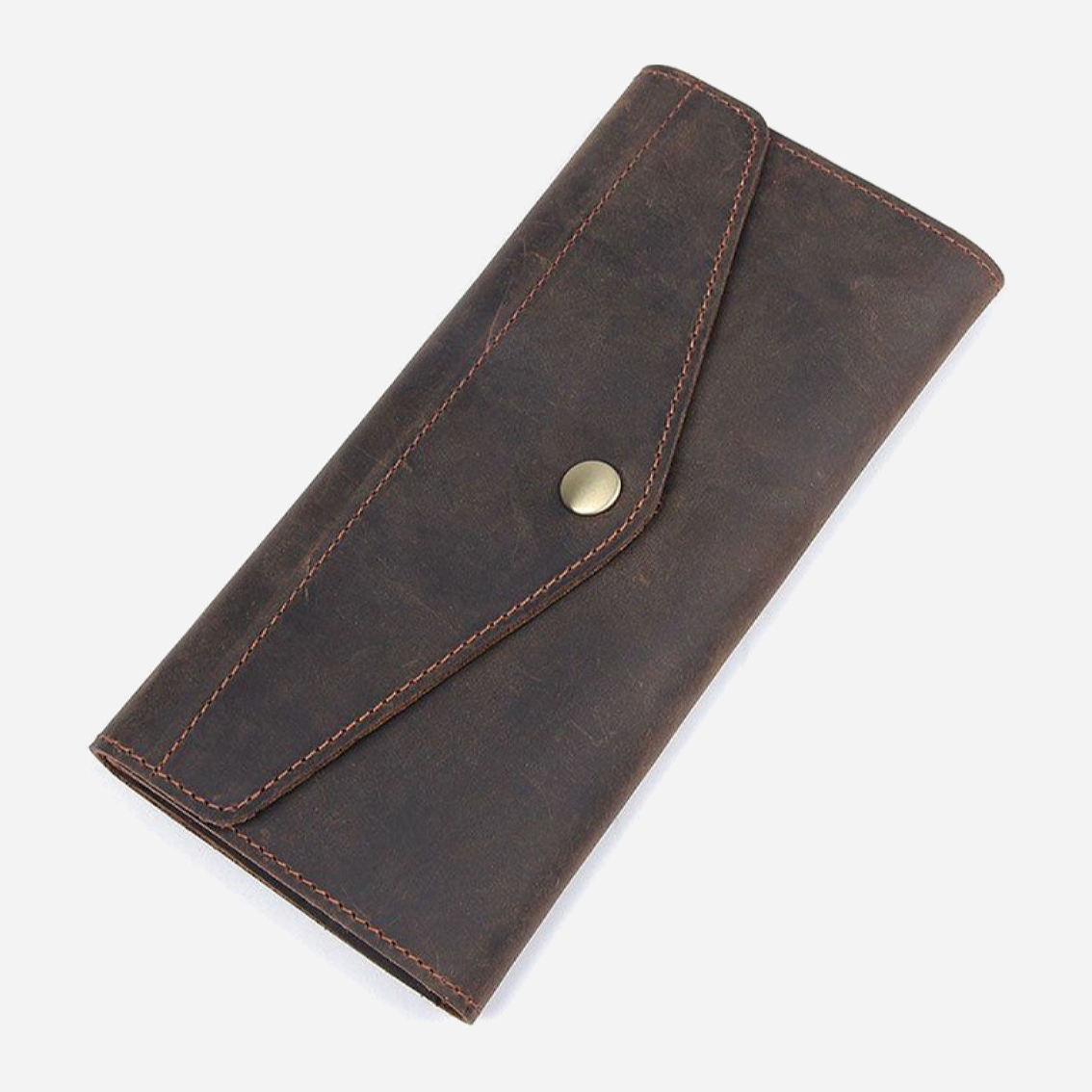 

Кошелек кожаный Vintage 14961 Коричневый