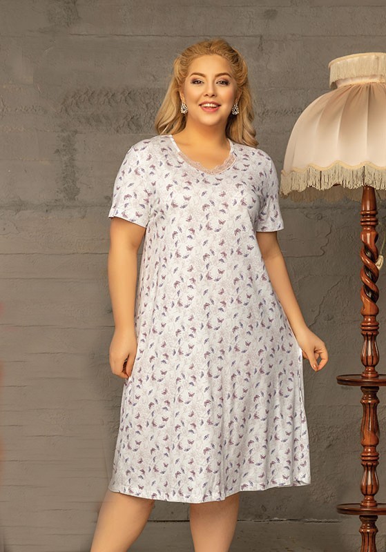

Ночная рубашка Sabrina S22024 Белая XXXXL