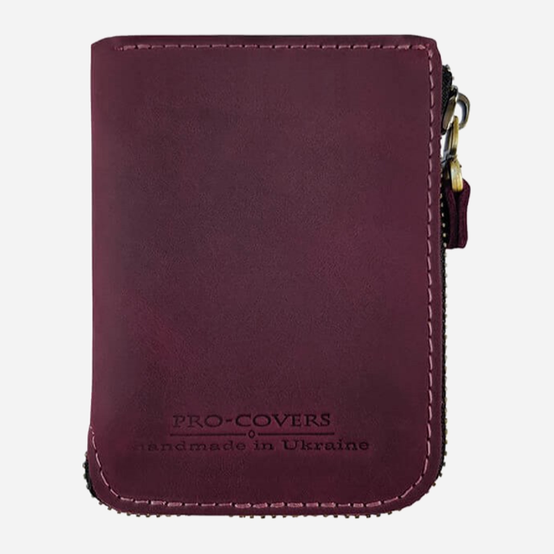 

Кошелек кожаный Pro-Covers PC06480059 Бордовый