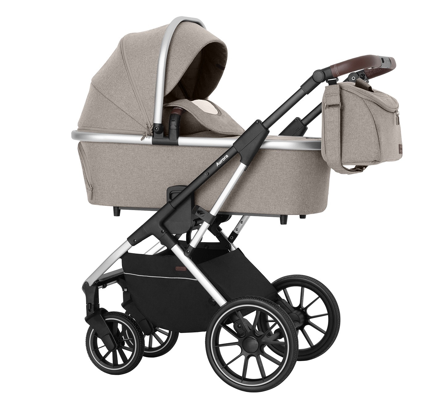 

Универсальная коляска 3 в 1 Carrello Aurora Almond Beige (CRL-6502/2)