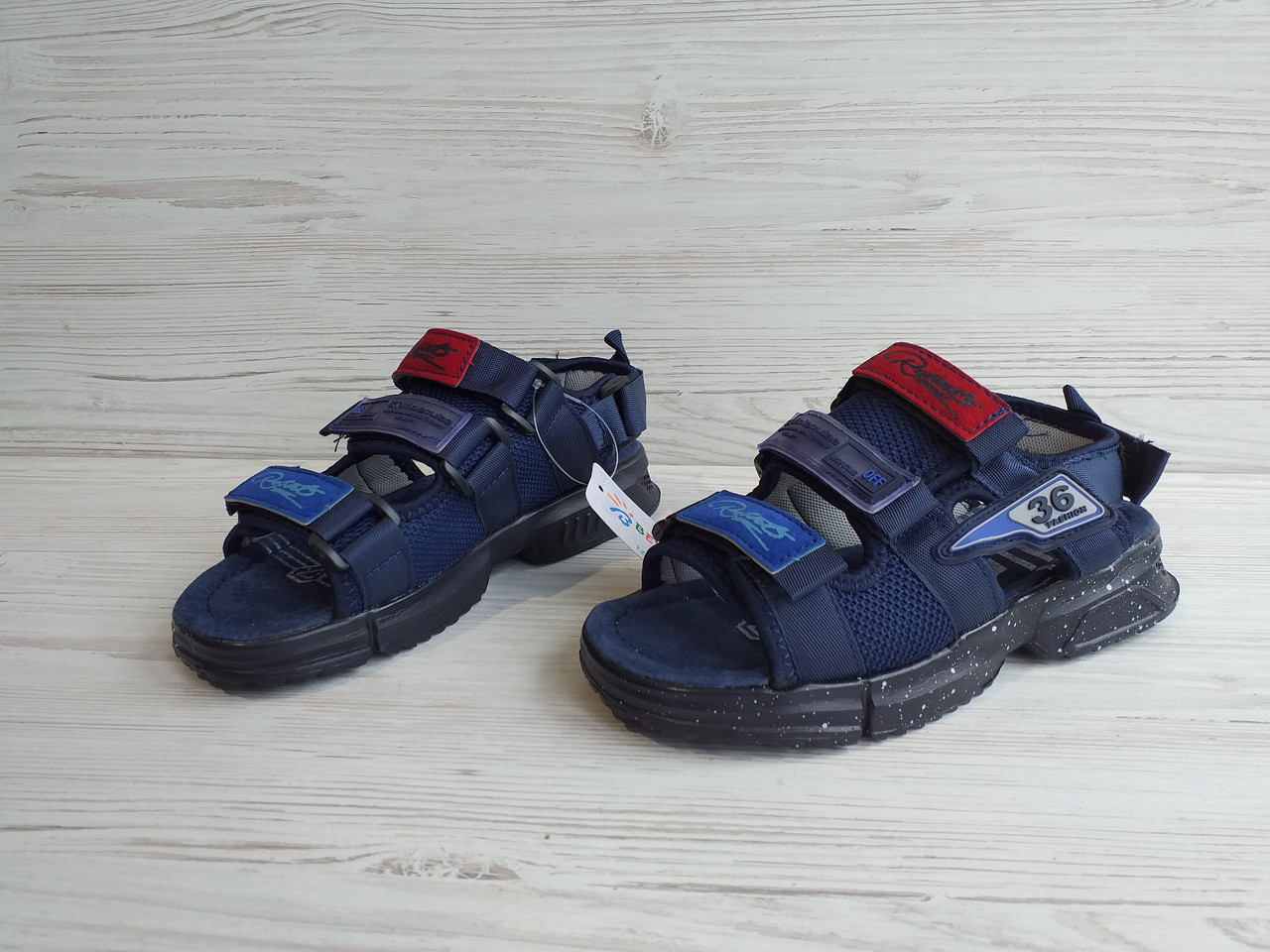 

Сандалии для мальчика Discont В3-34 Темно-синие