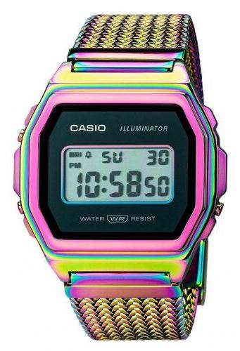 

Женские наручные часы Casio A1000PRW-1ER