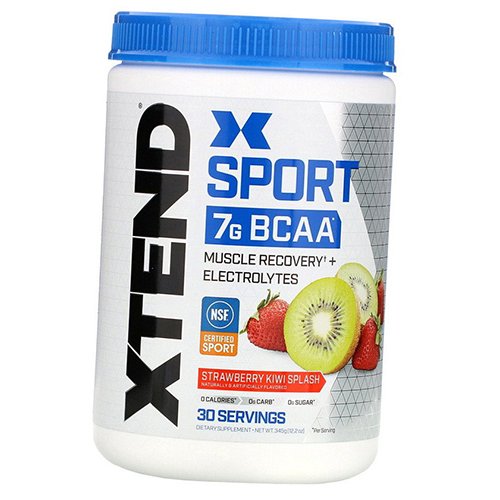 

ВСАА с Электролитами, Xtend Sport BCAA, Scivation 345г Киви-клубника (28197009)