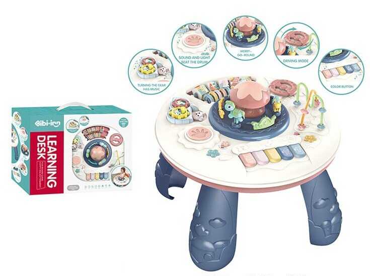 

Игровой центр 648 A-61 свет, звук, мелодии, фразы на английском языке, на батарейках,