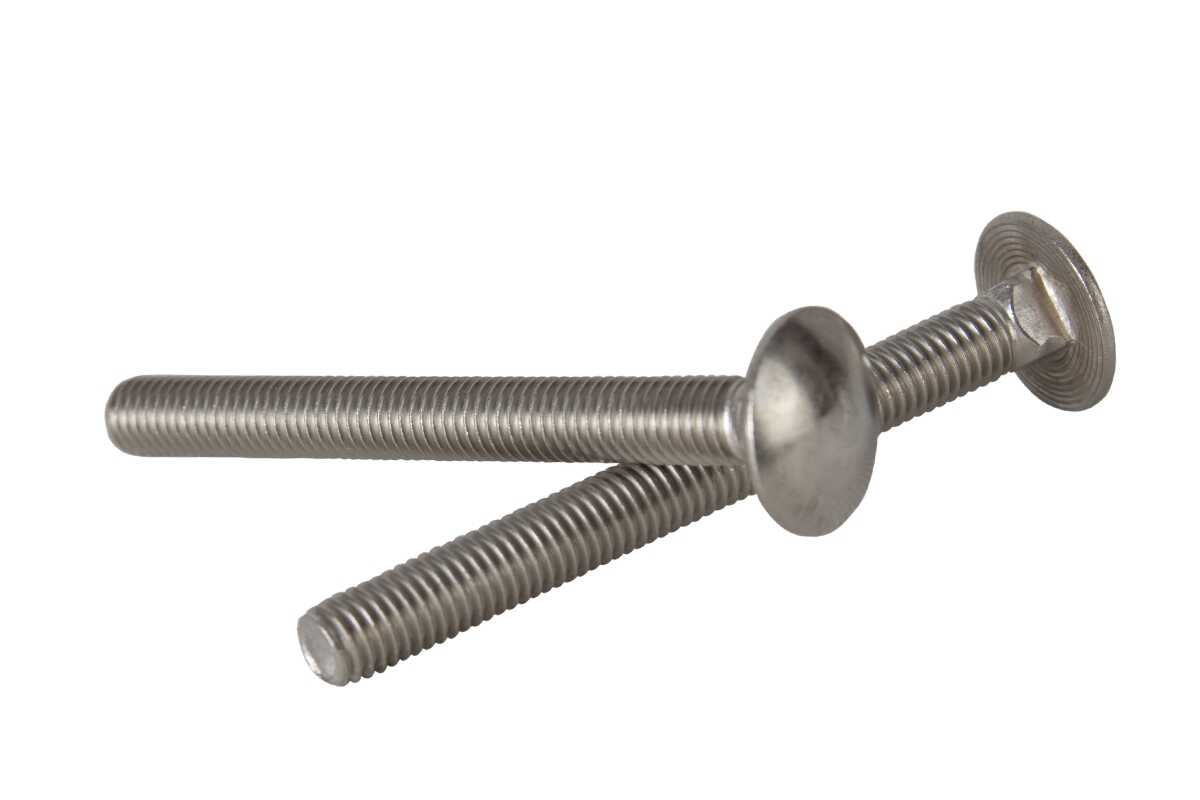 

Болт DIN 603 M6x130 A2 повна різьба, 100 шт.