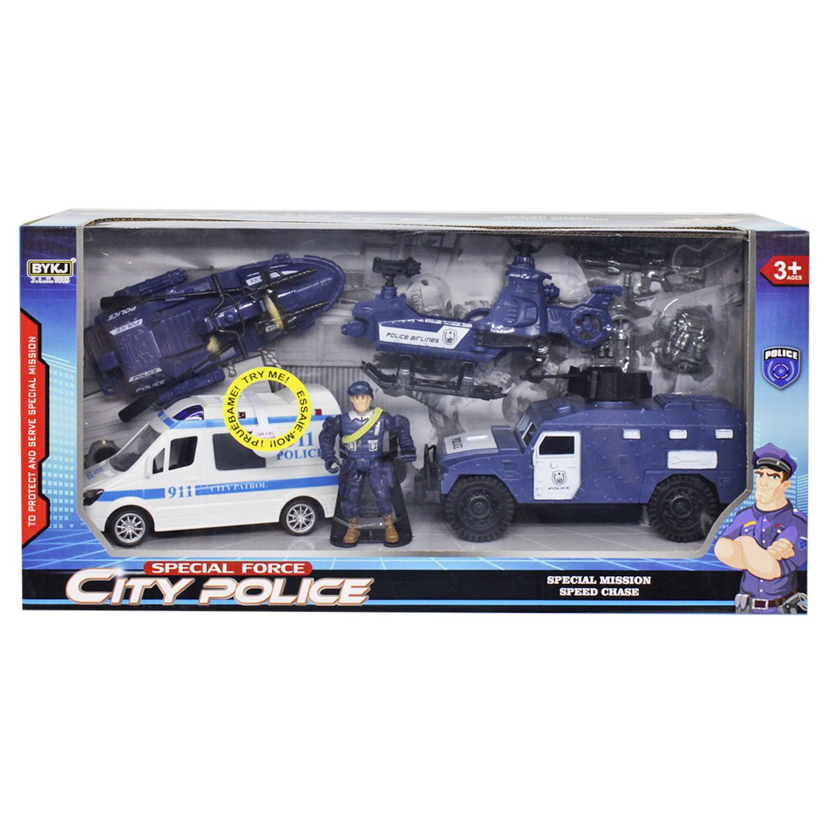 

Игровой набор Полиция J.L.X. Toys (8831B/8831A) (168952)