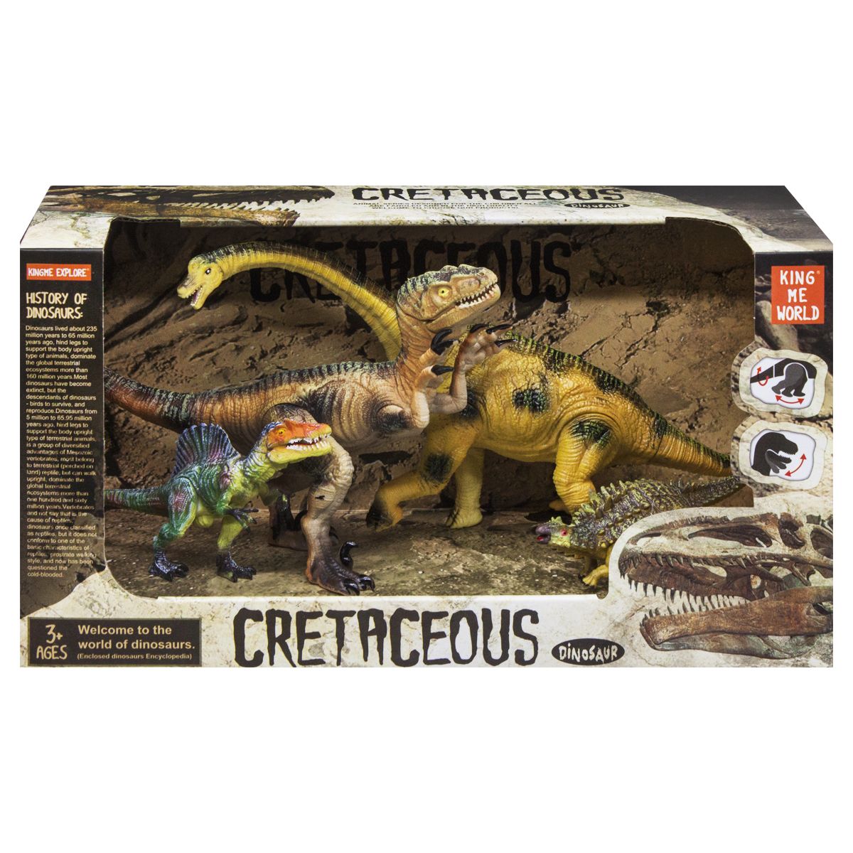 

Набор динозавров Cretaceous диплодок MiC (4402-11/4402-12) (154931)