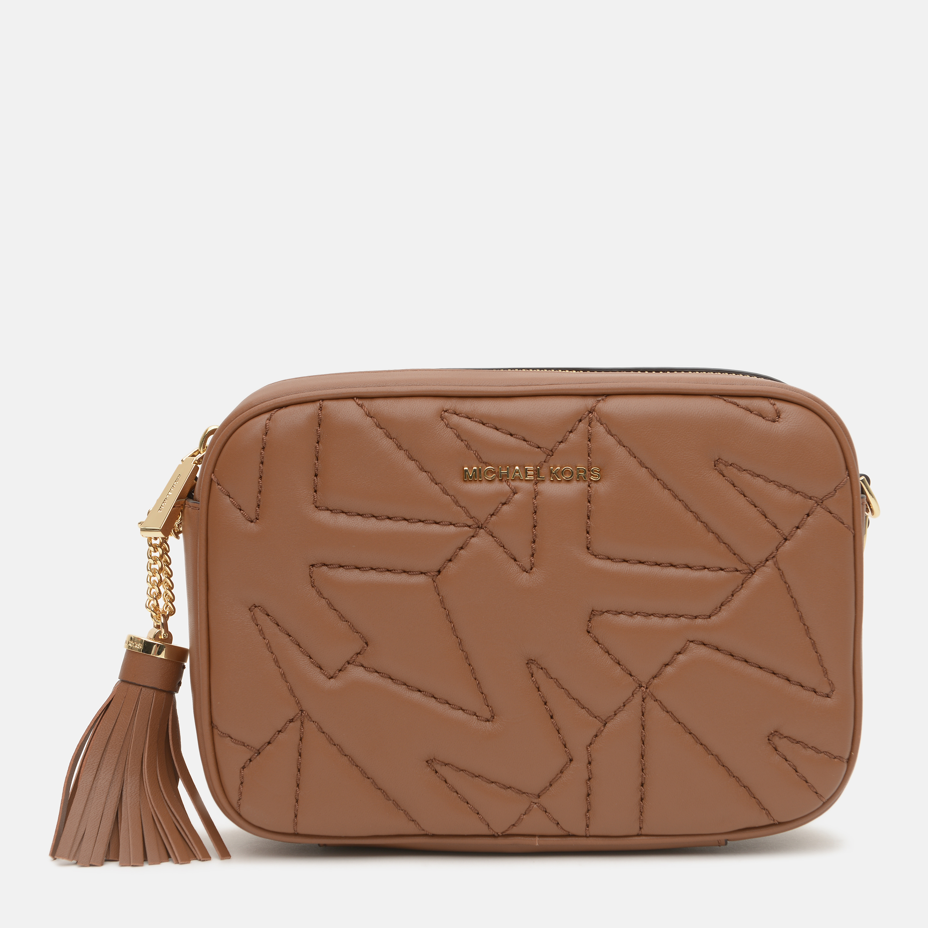 

Сумка женская кожаная Michael Kors Jet Set 32F1GJ6M2L-230 Luggage
