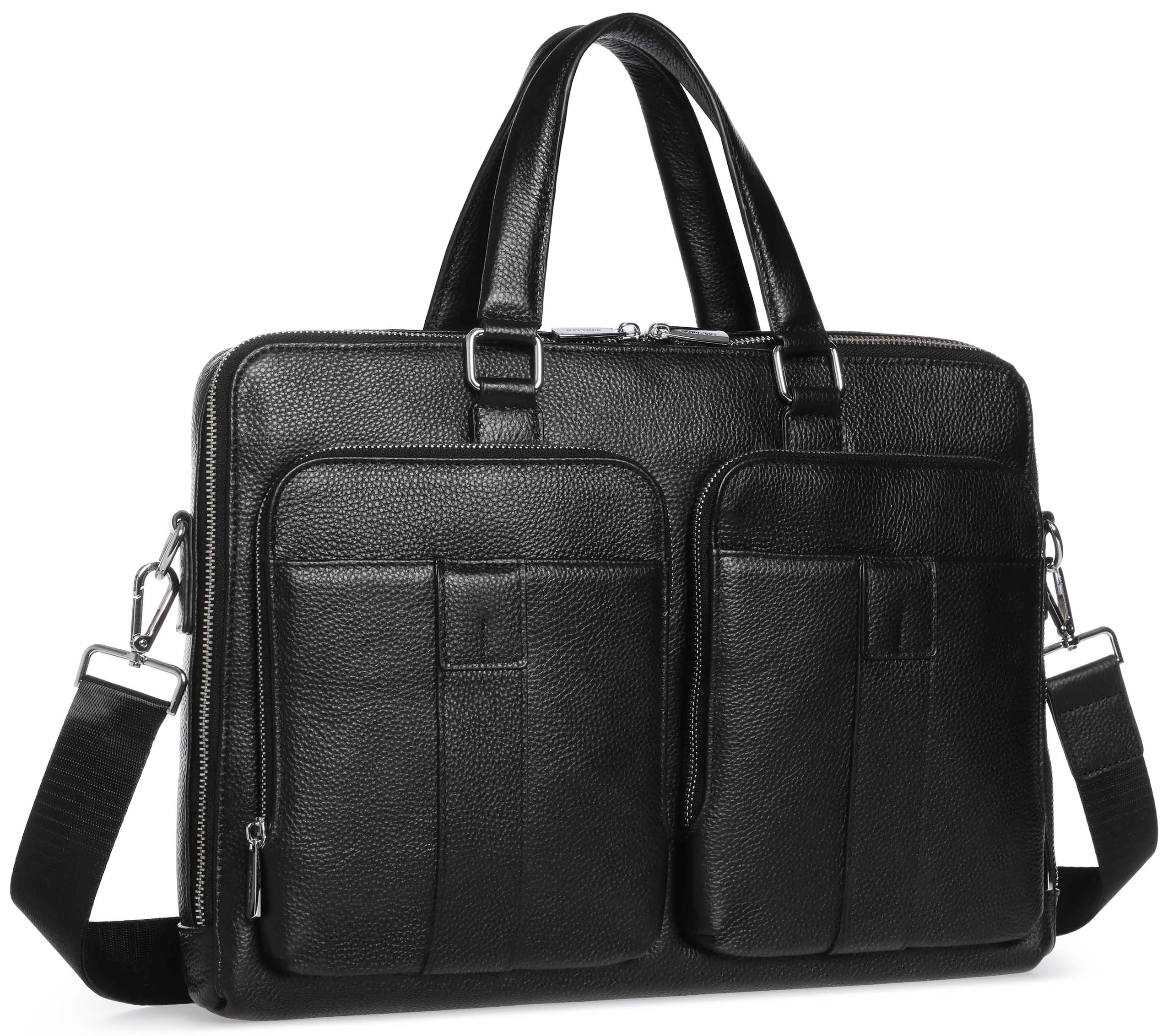 

Мужская кожаная сумка RoyalBag RB-018A