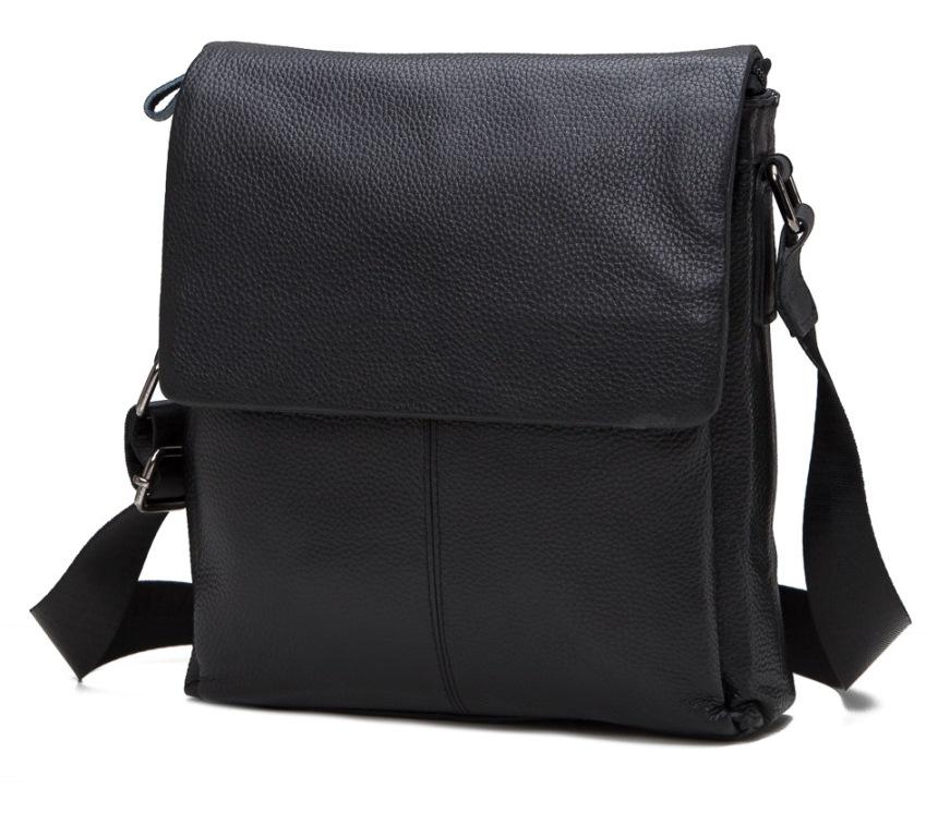 

Мужской кожаный мессенджер Tiding Bag A25-8871A