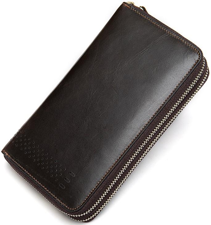 

Мужской кожаный клатч Tiding Bag 8025C