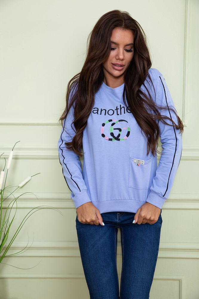 

Батник AGER - Темно-голубой 180R546, Батник AGER S-M Темно-голубой 180R546