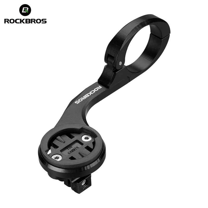 

Крепление держатель велокомпьютера, фары, камеры RockBros для Garmin | Wahoo | Bryton | GoPro алюминиевое Черное (6060233)