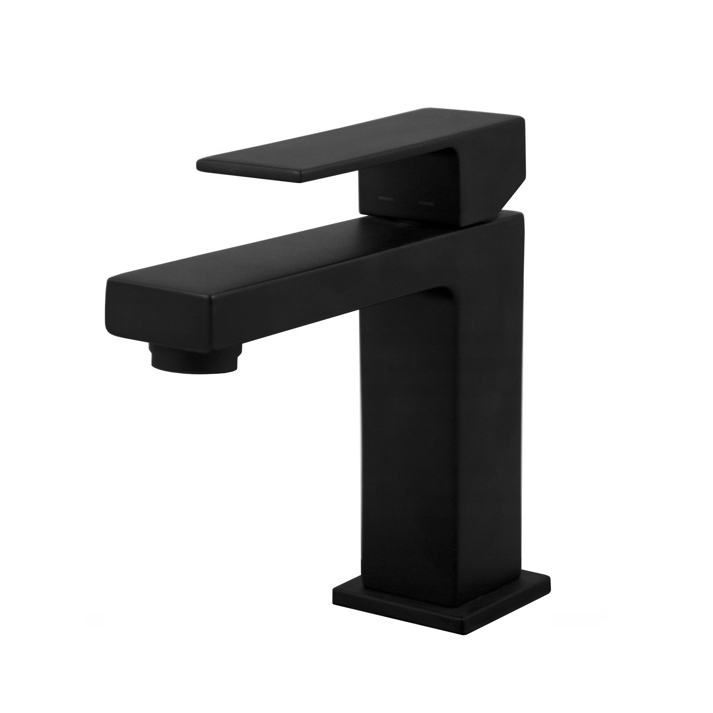 

Смеситель для раковины Paffoni Elle (цвет - чёрный матовый), с донным клапаном (EL075NO)