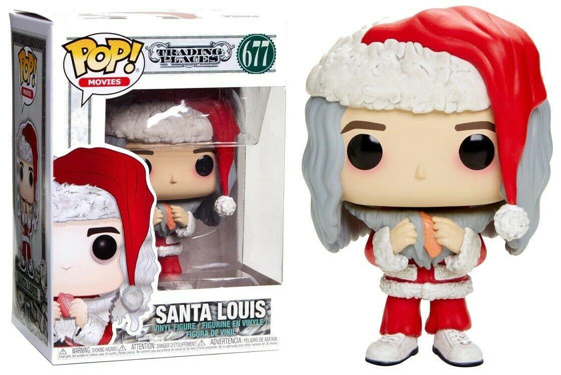 

Фигурка Funko Pop фанк Поп Поменяться местами Санта Луи Уинтроп Trading Places Santa Louis