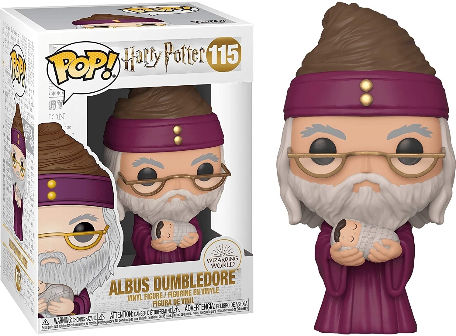 

Фигурка Funko Pop фанк Поп Гарри Поттер Дамблдор с маленьким Гарри Dumbledore with Baby Harry 10 см