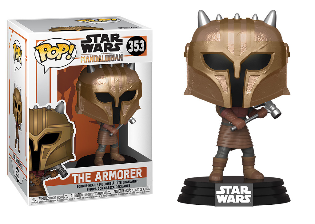 

Фигурка Funko Pop фанк Поп The Armorer Арморер Mandalorian Star Wars Мандалорец Звездные войны 10 см