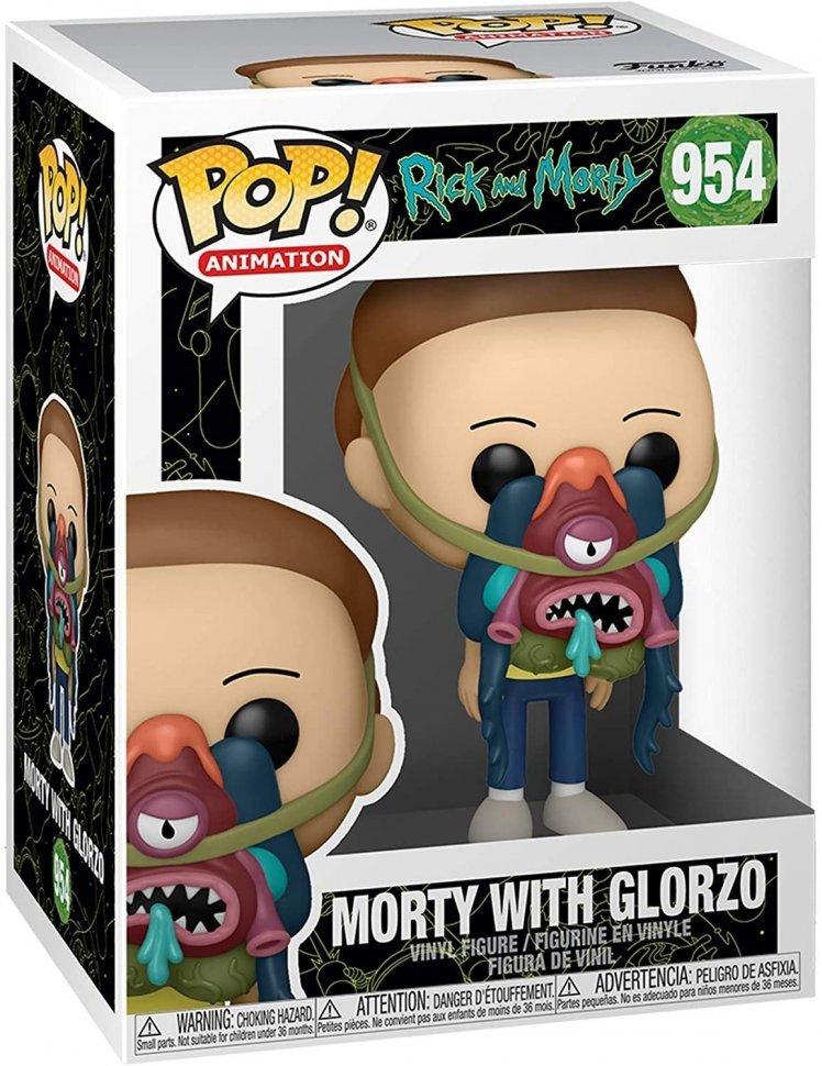 

Фигурки FUNKO POP RICK AND MORTY (WITH GLORZO) фанк ПОП ГОД И Морт 954 10 см