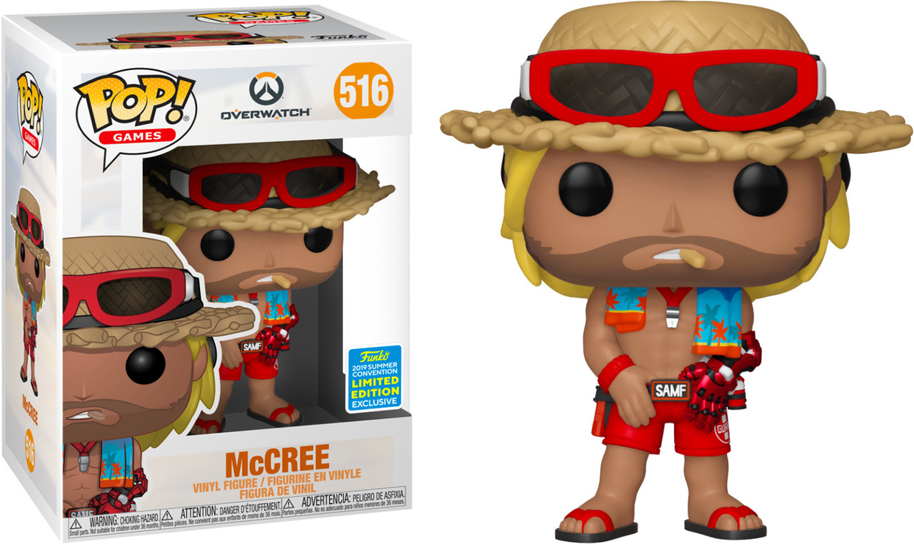 

Фигурка Funko Pop фанк Поп Овервотч МККР Overwatch McCree Exclusive 10 см