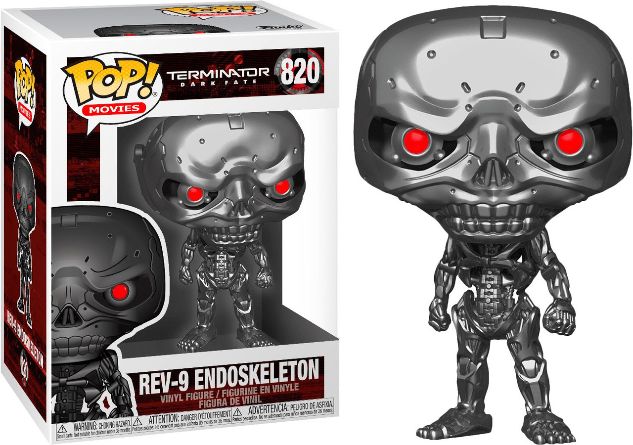 

Фигурка Funko Pop фанк Поп Терминатор Эндоскелет The Terminator Rev-9 10 см