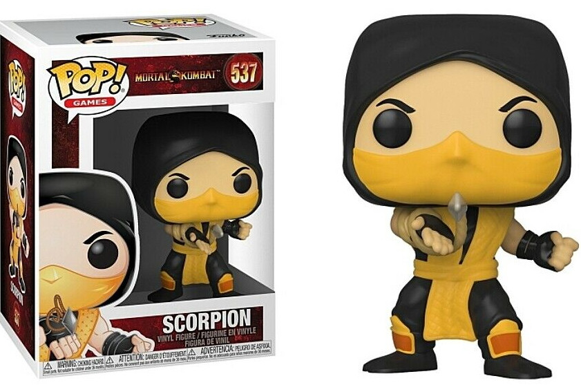 

Фигурка Funko Pop фанк Поп Скорпион Мортал Комбат Mortal Kombat Scorpion 10 см