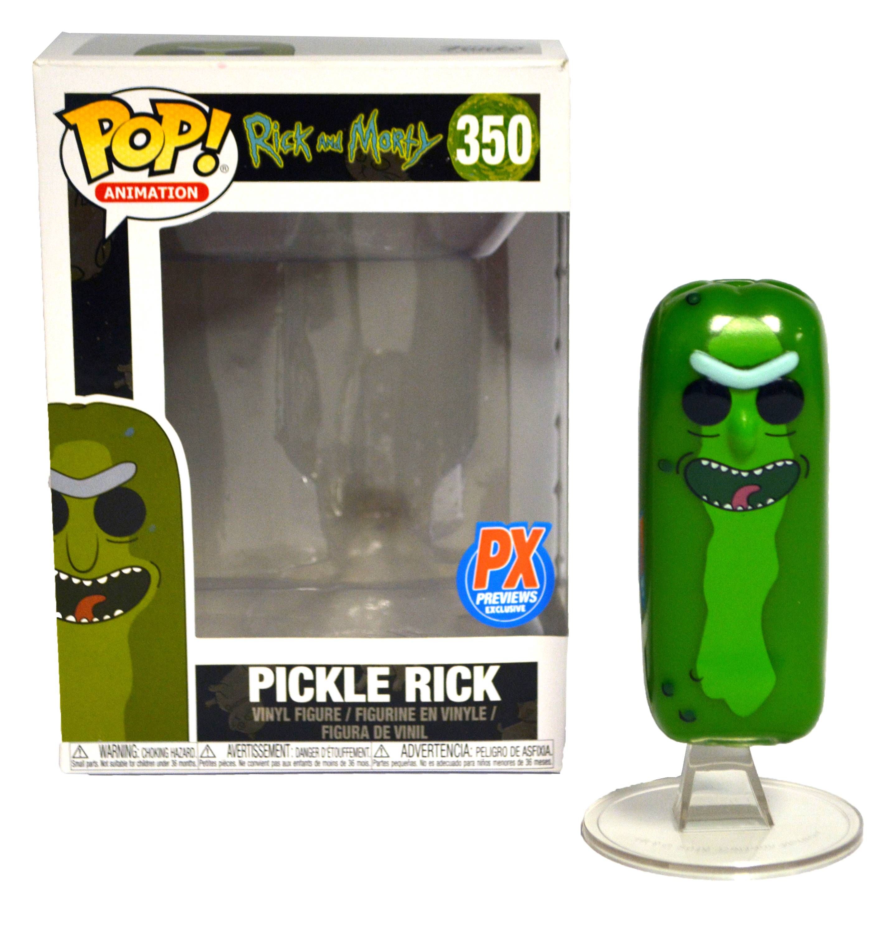 

Фигурка PX Previews эксклюзив Funko Pop фанк Поп Огурчик Год Год и Морти Rick And Morty Pickle 10см