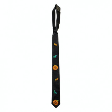 

Галстук Halloween тонкий Halloween 17-812BLK