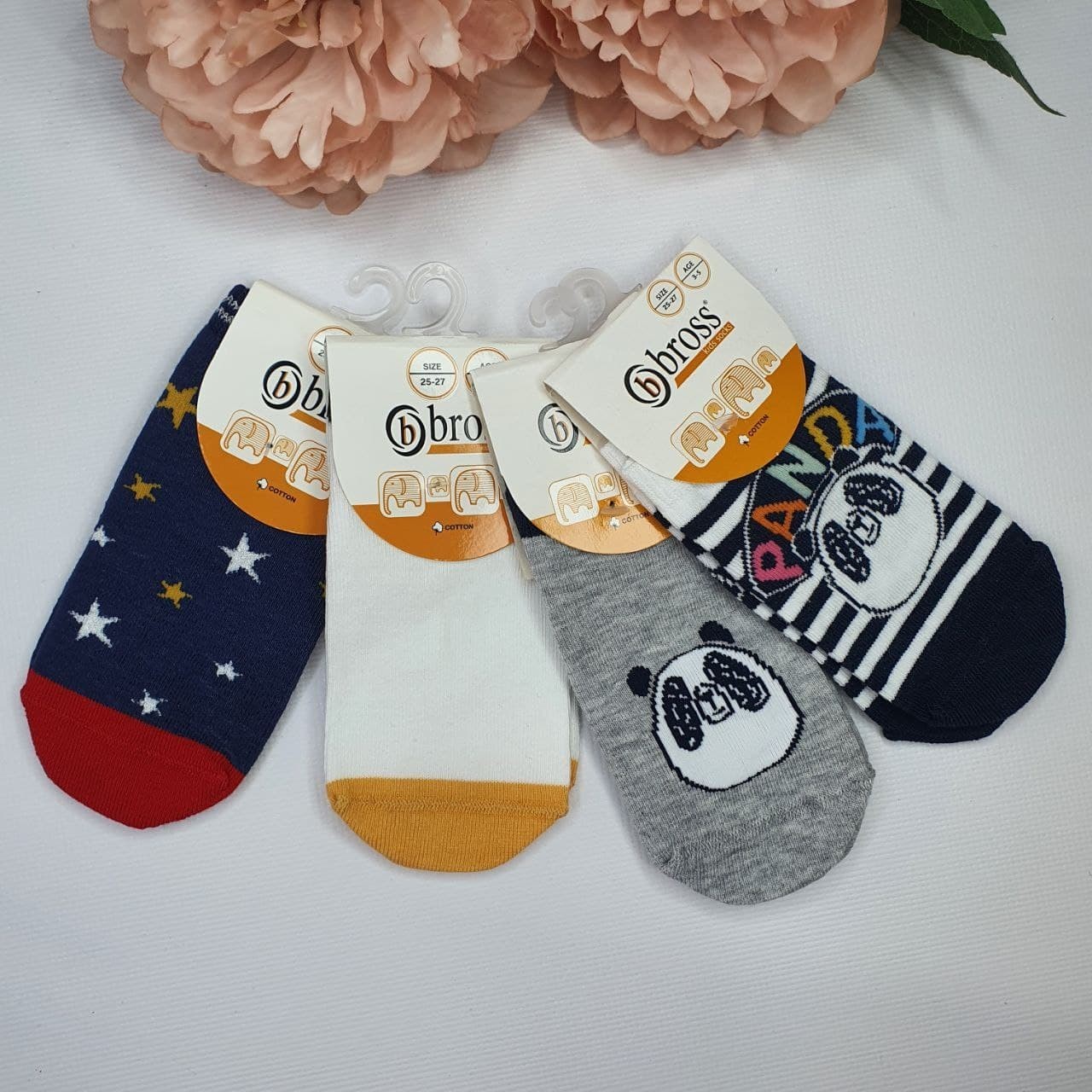 

Набор детских носков Bross 3-5 лет (-18р) Белый/Серый/Синий/В полоску, Набор детских носков Bross 3-5 лет (14-18р) Белый/Серый/Синий/В полоску