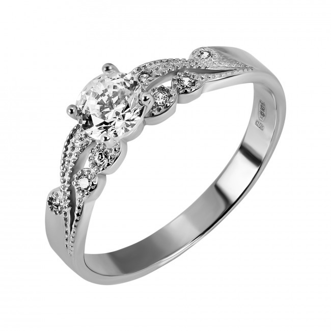 

Женское кольцо с камнями Swarovski Роксана