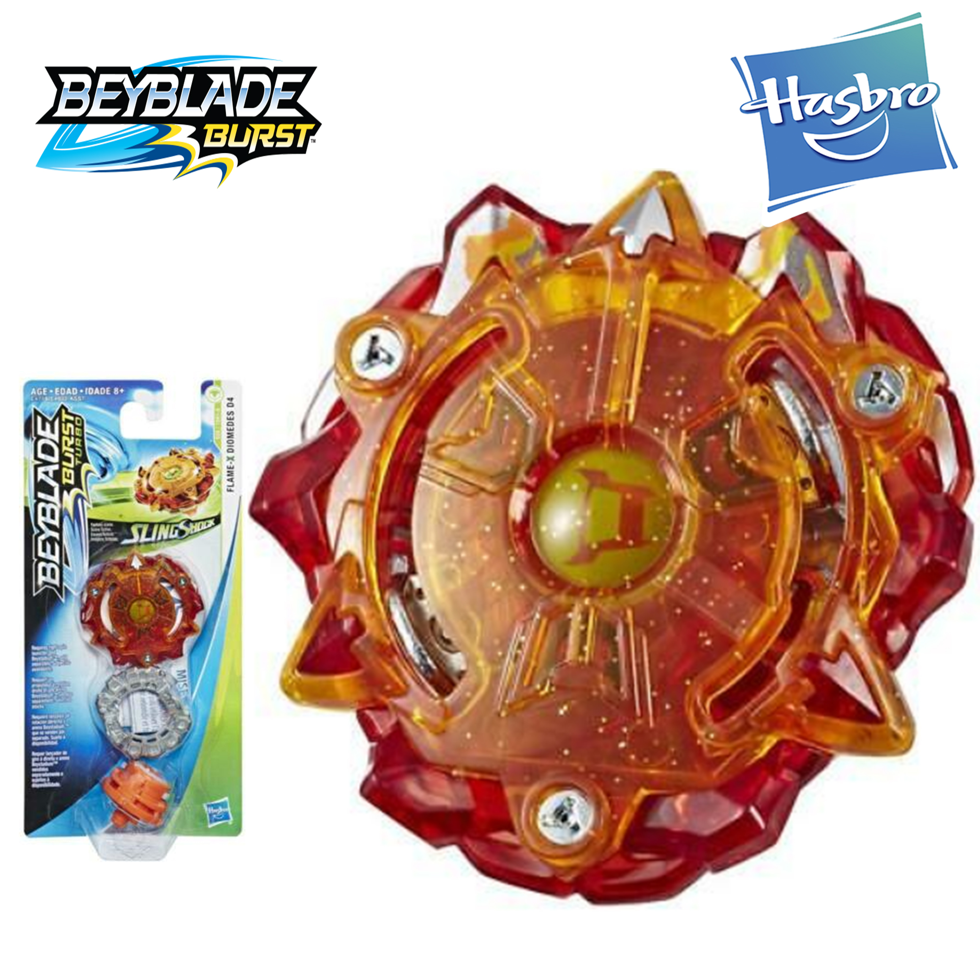 

Бейблейд Диомедес 4 Hasbro Beyblade Turbo Slingshock Diomedes D4 E4718
