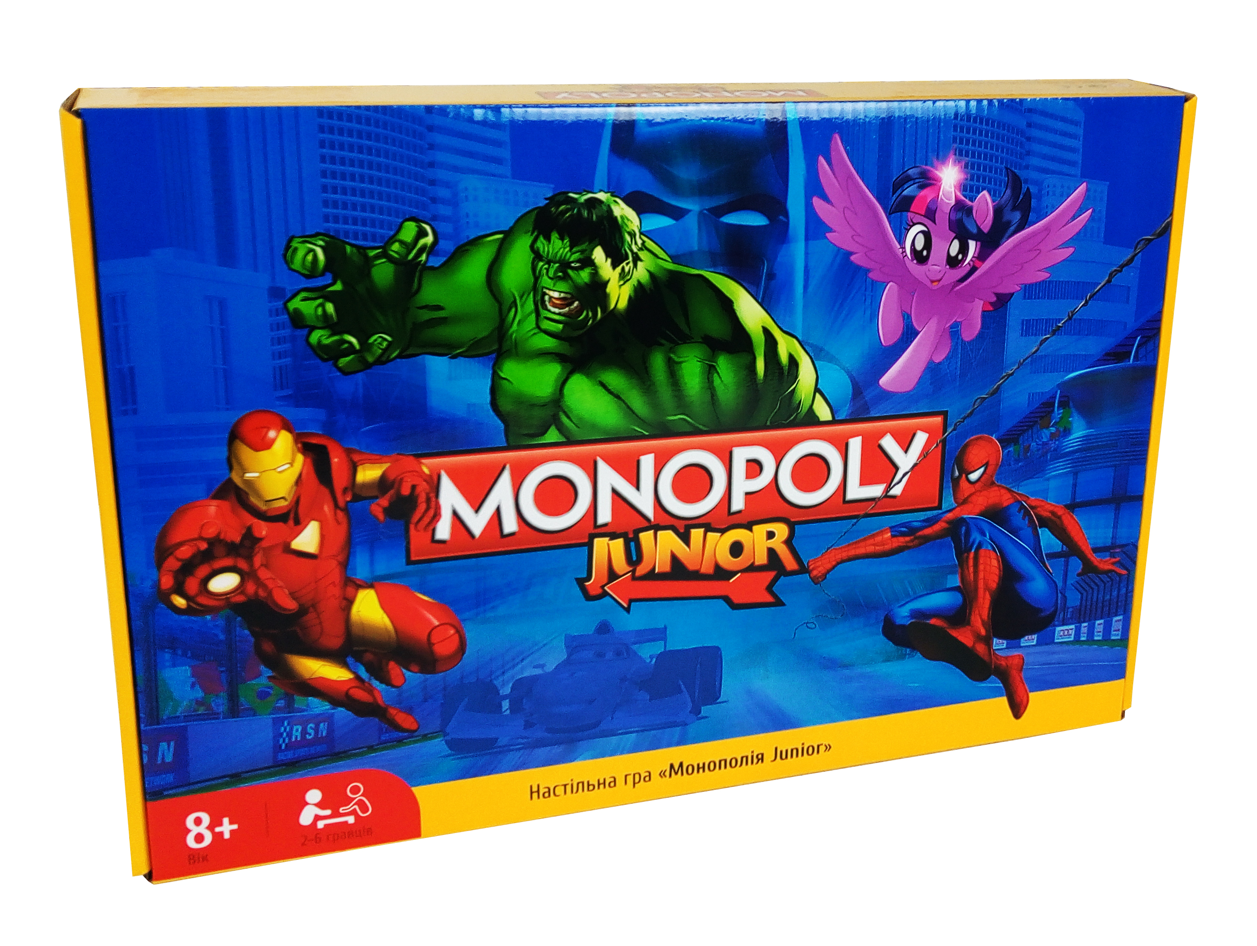 

Монополия Junior для Детей аналог Hasbro Монополія Джуніор Марвел