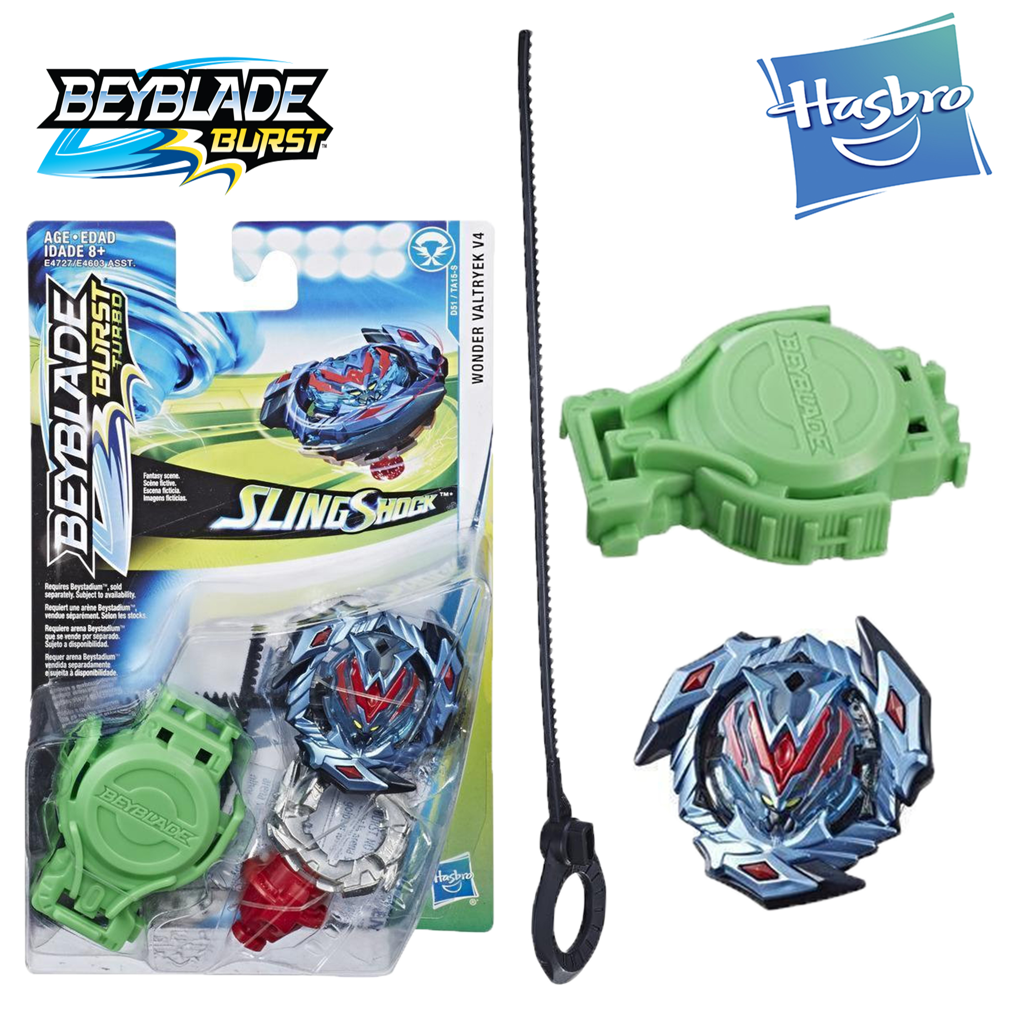 

Бейблейд Волтраек 4 Hasbro Beyblade Slingshock Valyryek V4 E4727