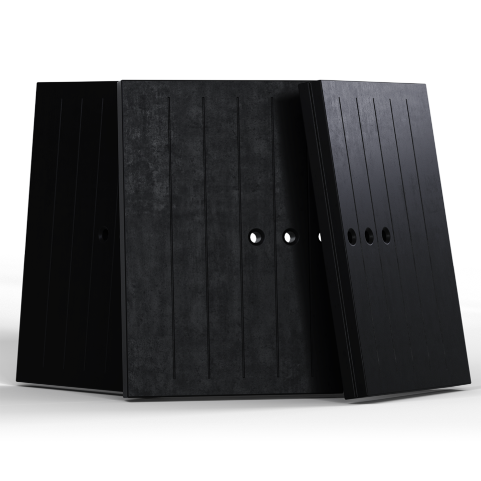 

Плити TERMOTEC Kratki чорні LUCY 12 SLIM ліва BS (комплект)