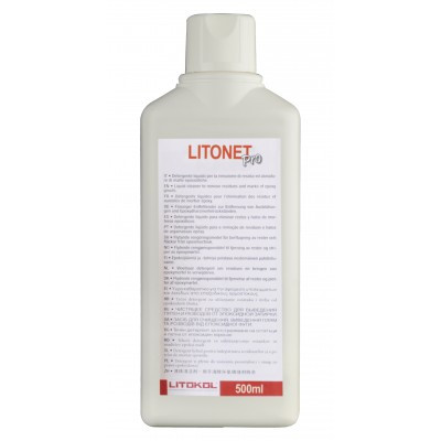 

Жидкий очиститель для удаления остатоков эпоксидных затирок LITONET PRO, 0,5 л