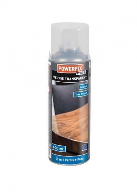 

Лак прозрачный 2 В 1 Powerfix