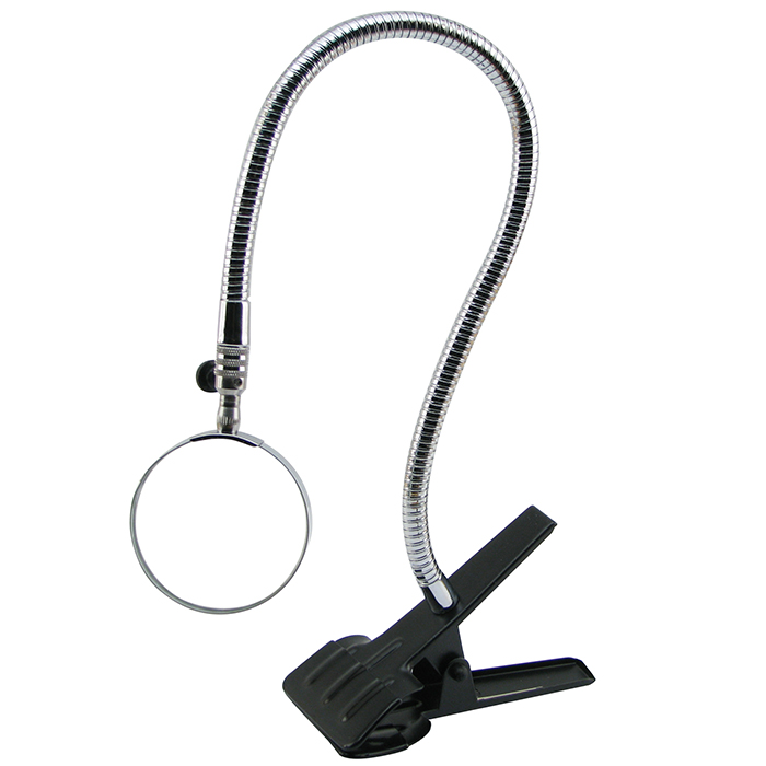 

Лупа настольная на прищепке Flexible Neck Magnifier 15122