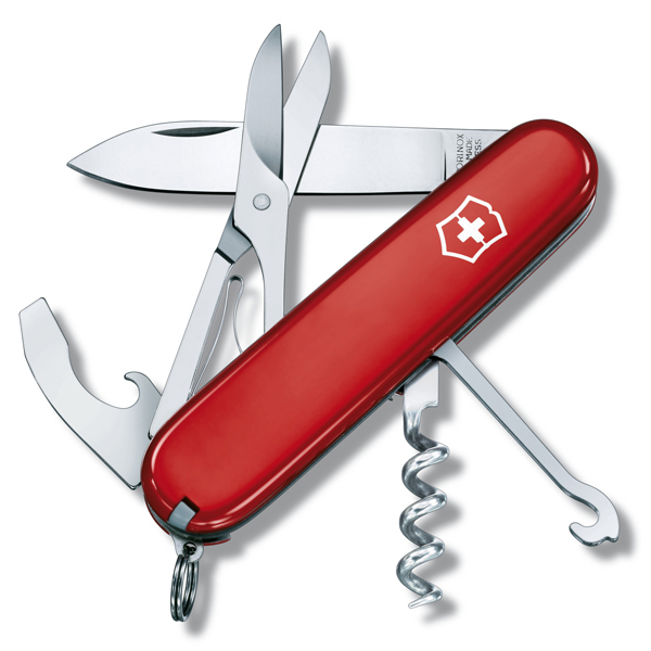 

Нож Victorinox Compact красный (1.3405)
