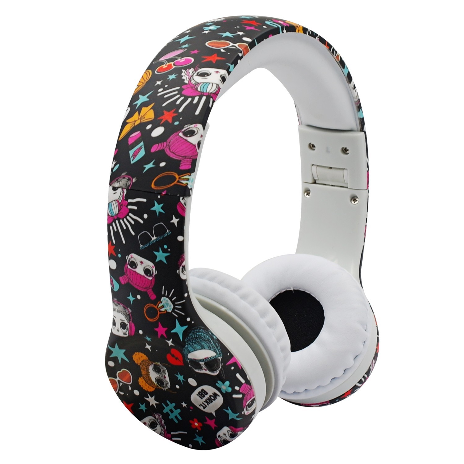 

Детские проводные наушники" Yusonic" L.O.L TM-691 BLACK