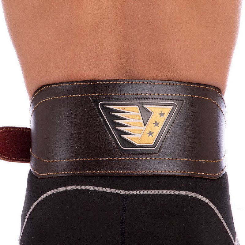 

Пояс атлетический кожаный Velo My Fit 8178 размер M Deep Brown