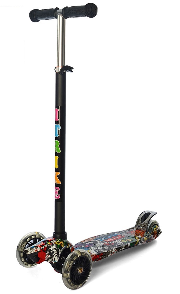 

Самокат iTrike Maxi JR 3-055-1-WP8 Black (JR 3-055-1-WP8)