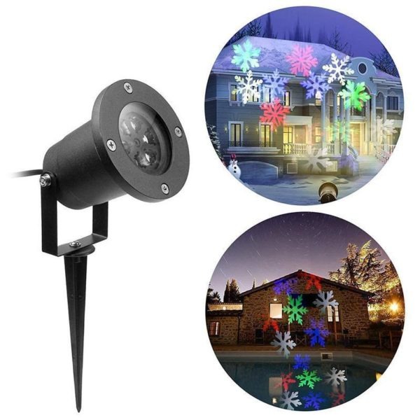 

Лазерный уличный проектор Garden Star Sower WP2 праздничные проекции с подставкой для помещений