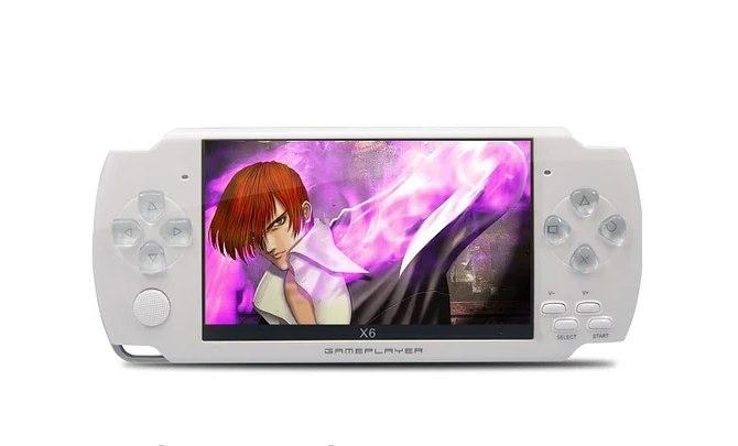 

Портативная игровая приставка консоль Gameplayer X6 4.3" Экран 4999 ИГР White