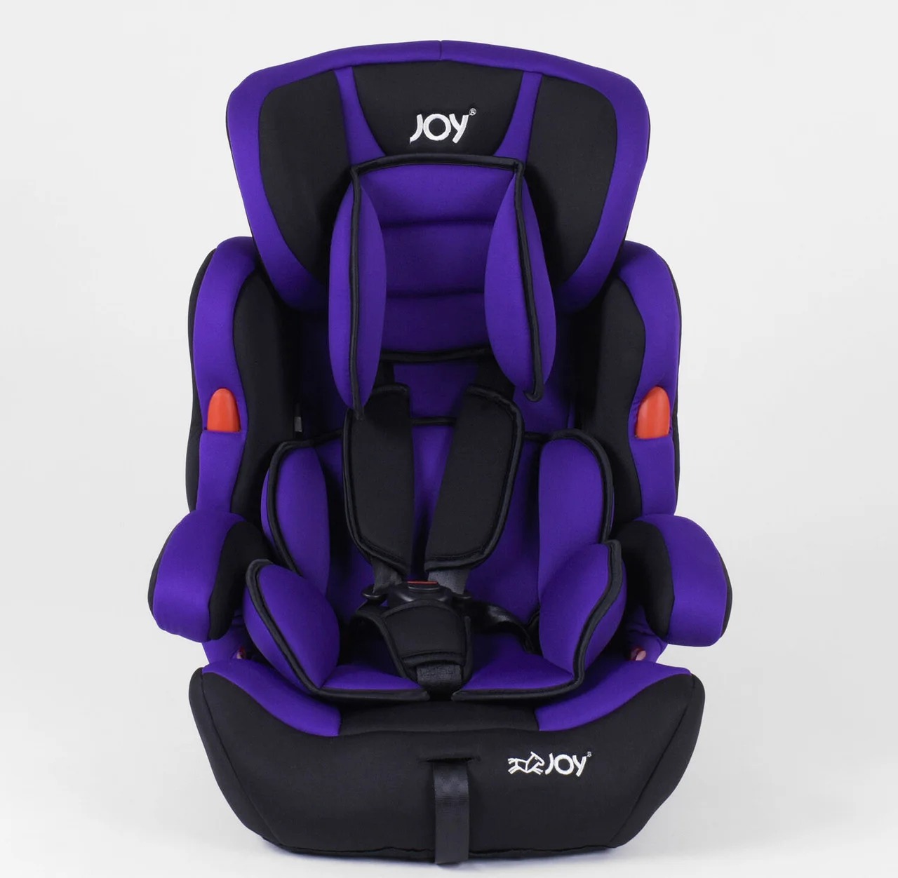 

Универсальное детское автокресло JOY NB-9777 черный с фиолетовым, от 9 до 36 кг, с бустером