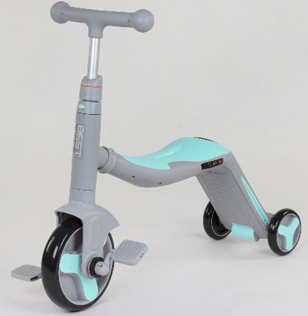 

Самокат-трансформер Best Scooter 3в1 JT 10181 Grey / Blue (JT 10181)