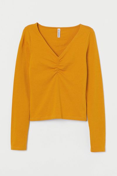 

Пуловер H&M M оранжевый (1202-784)