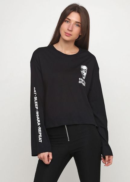 

Свитшот H&M XXS черный (1086-222)