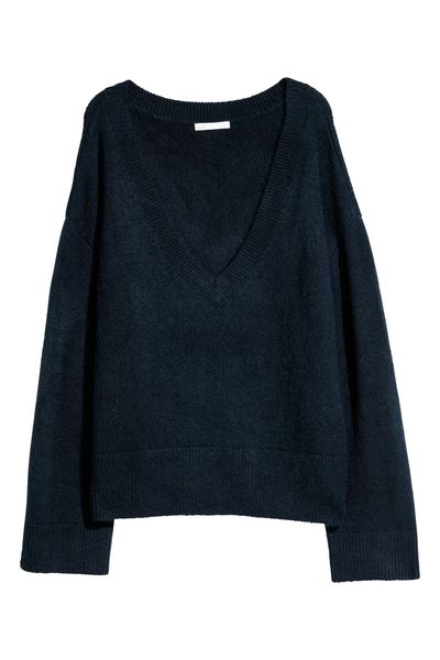 

Пуловер H&M М Темно-синий (1092-255)