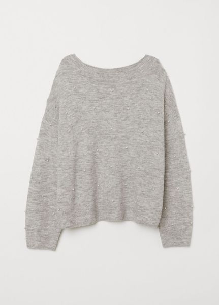 

Свитер H&M М серый (1092-957)