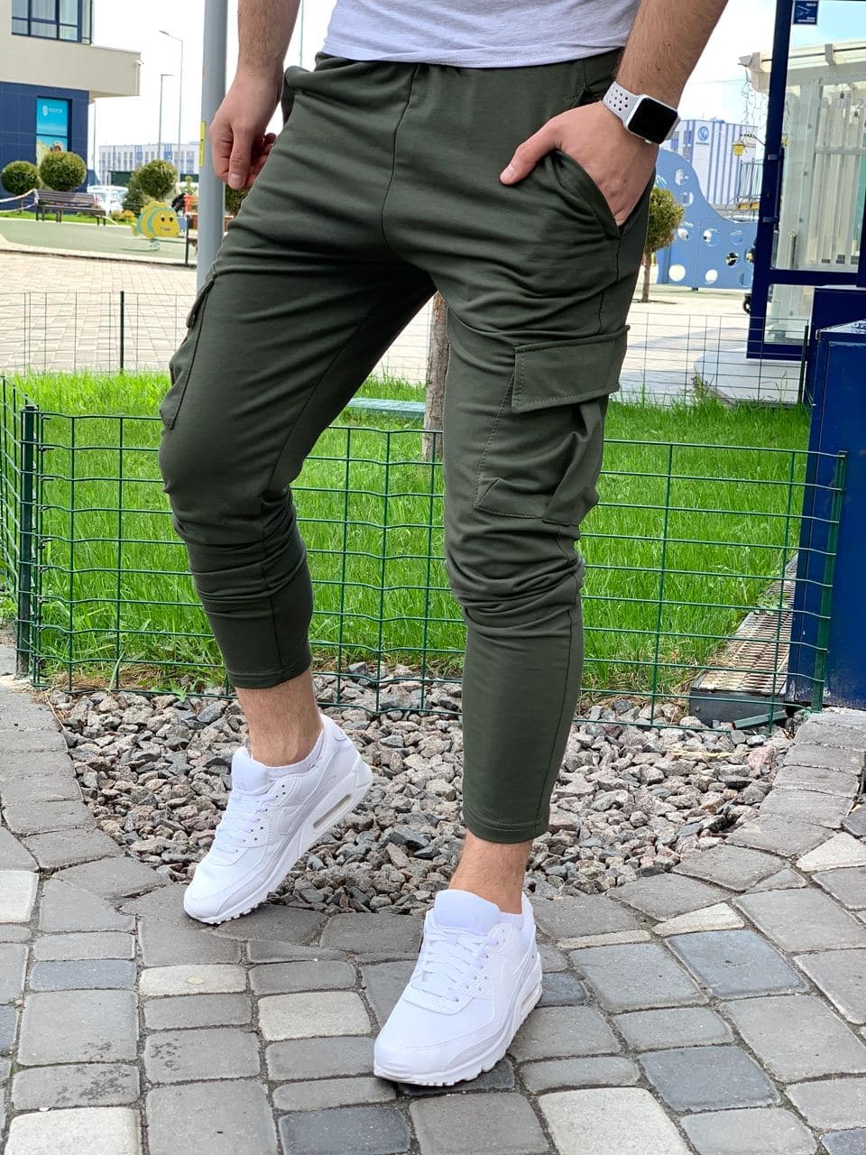 

Мужские спортивные штаны DS0004 рXL хаки