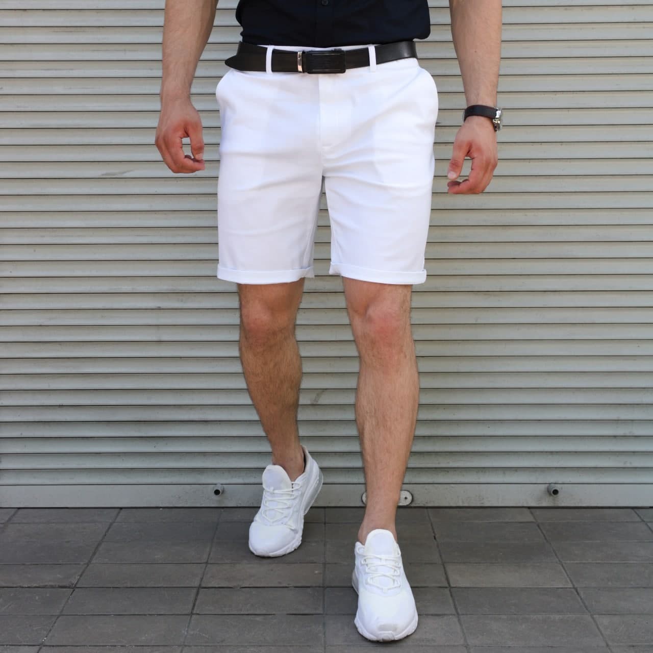 

Шорты R.A. Chinos White  белые 1367, Шорты R.A. Chinos White M белые 1367-M